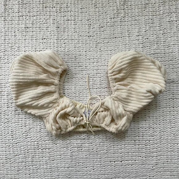 Sabo White Puff Sleeve Magnum Top - Picture 5 of 5